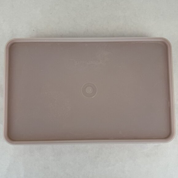 Vintage Tupperware Meat Keeper 1292-3 Marinade Tenderizer Tray Paprika With Lid - Picture 3 of 12